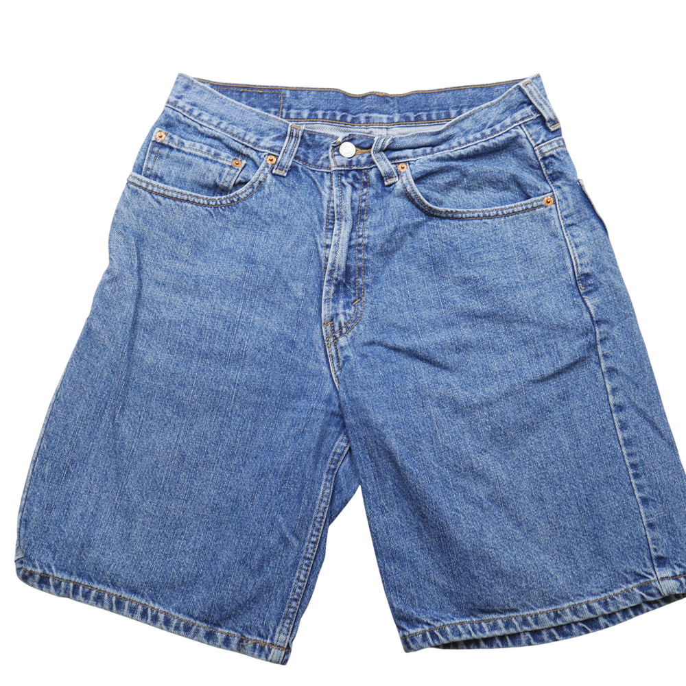 Vintage Levi's 550 Shorts Mens 30 Relaxed Fit Denim Blue Jean Cutoff 90s Y2K